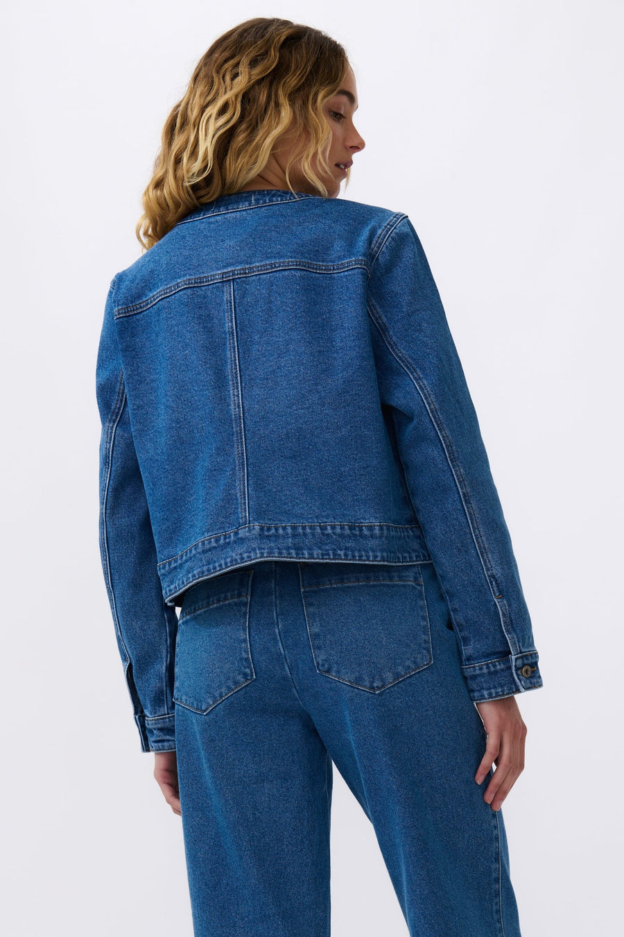 KIREINA II AUDREY Jacket - 90s Blue