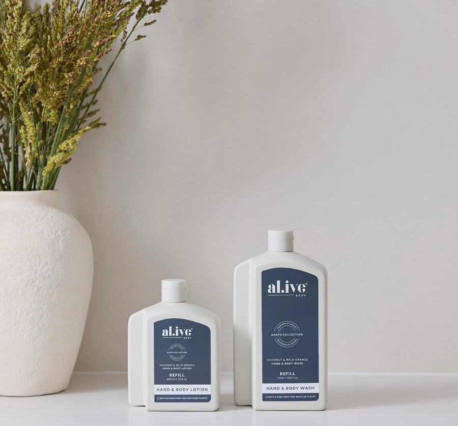 Al.ive II 1 Ltr Wash Refill - Coconut & Wild Orange