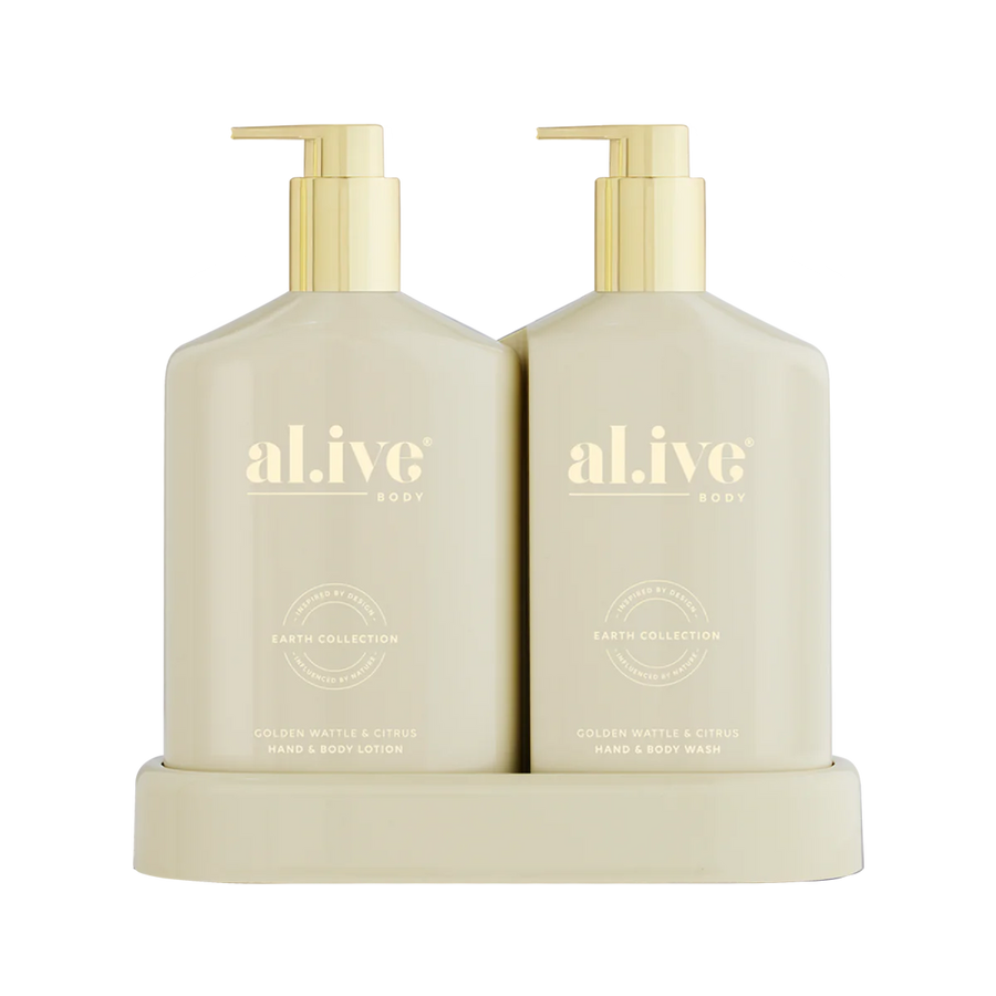 Al.ive II Body Wash & Lotion Duo - Golden Wattle & Citrus