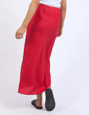 Eleni Skirt - Cranberry