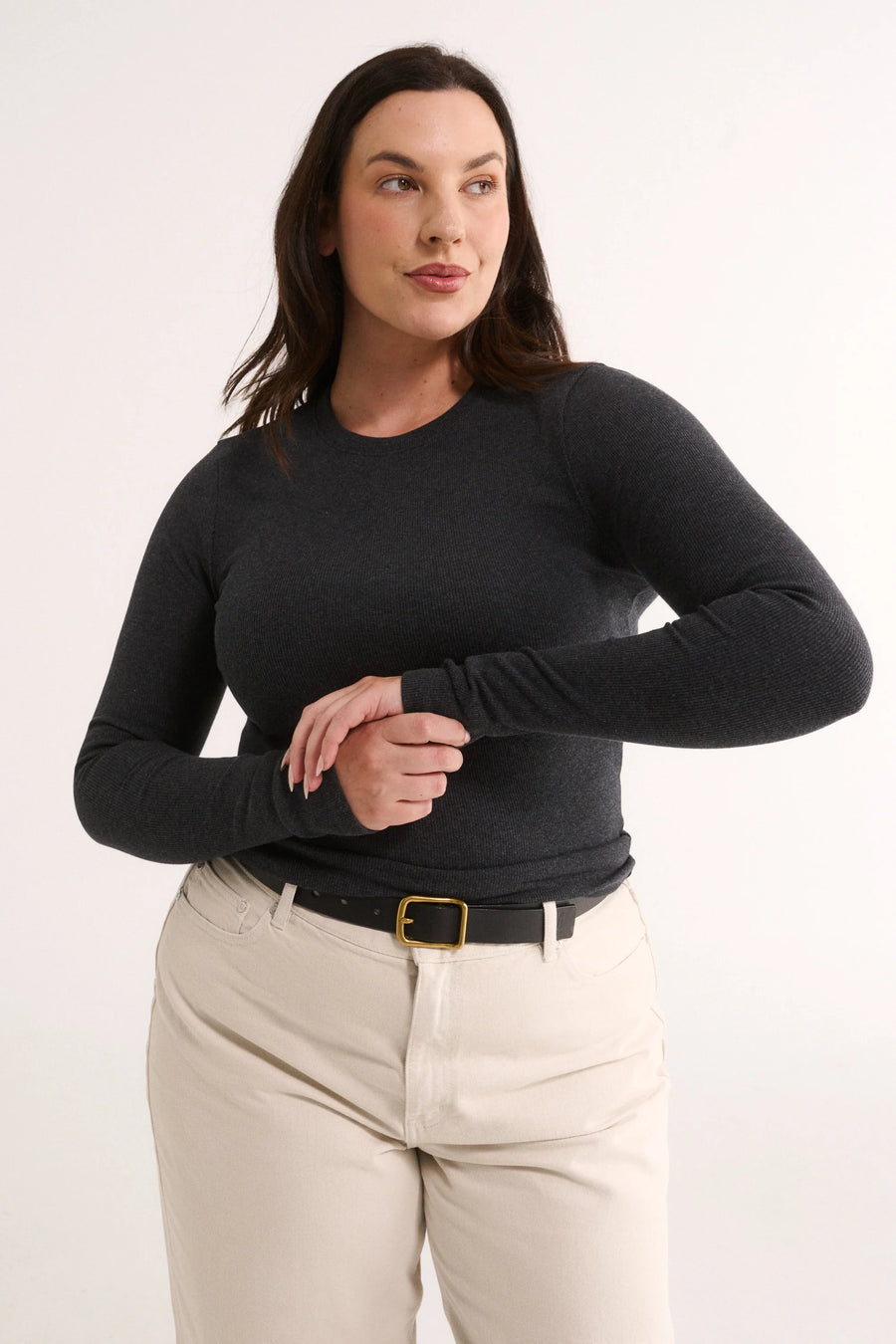 Primi II CARINA Classic L/S - Charcoal