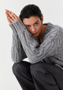 Eden Knit Cardigan - Grey