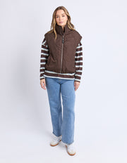 Foxwood II ELITE VEST - Coffee