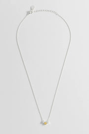 Estella Bartlett II Multi Heart Bead Necklace - Silver Chain