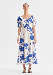 Morrison II BONITA Printed Linen Dress