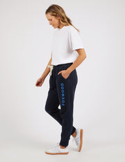 Foxwood II MEDALION Track Pants - navy