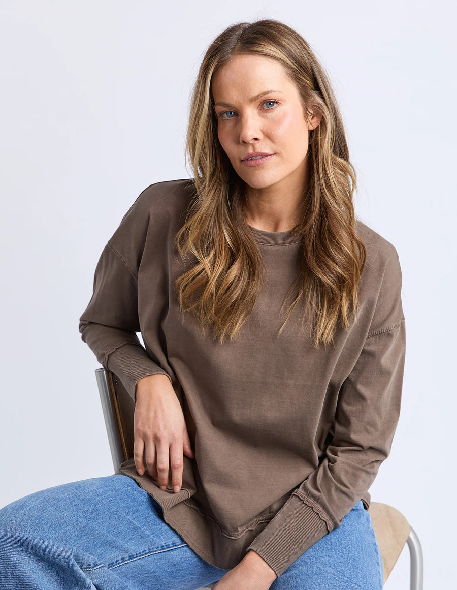 Foxwood II FARRAH Long Sleeve - Coffee Quartz