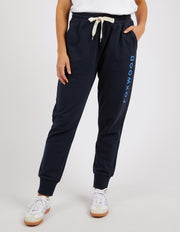 Foxwood II MEDALION Track Pants - navy