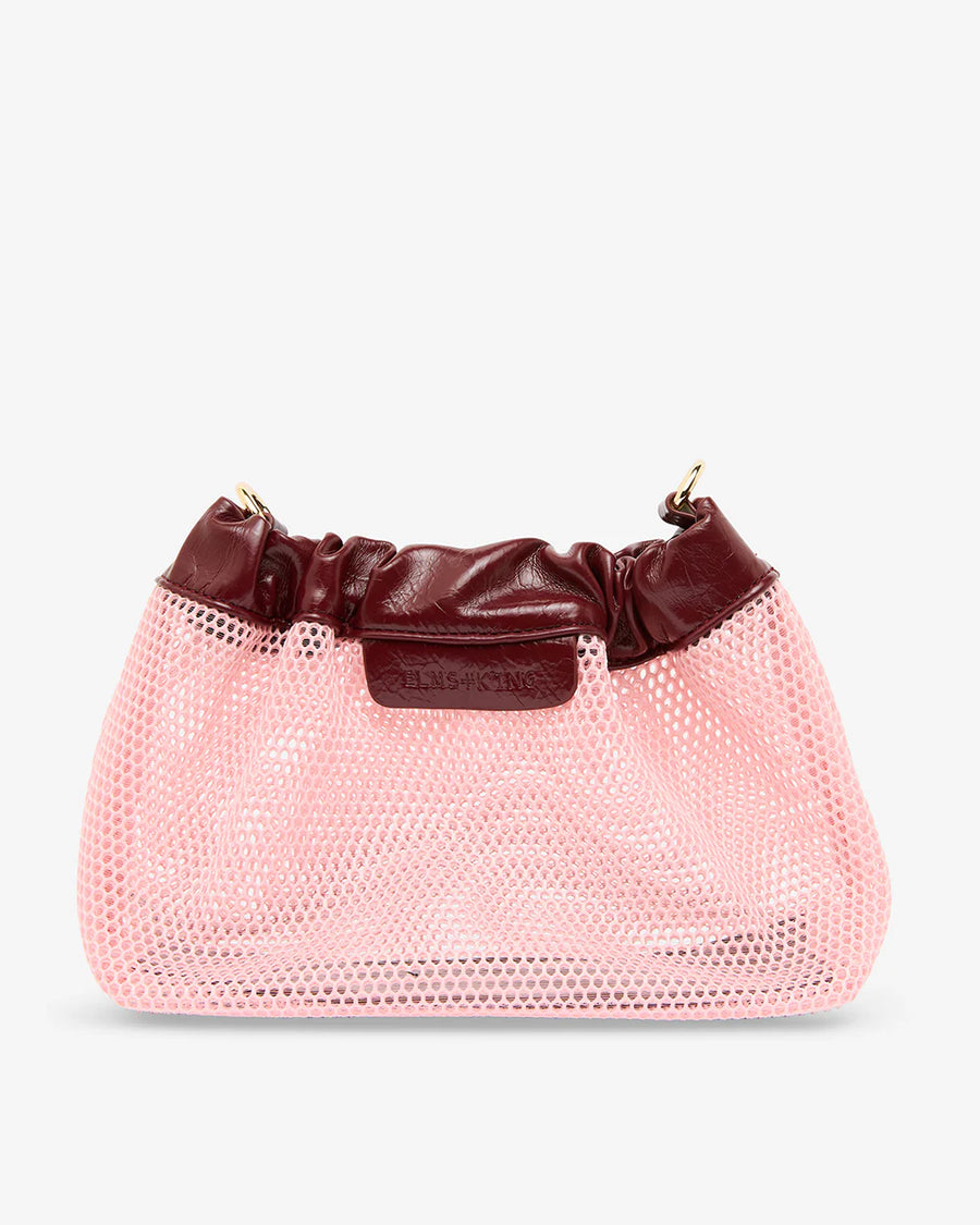 Elms & King II MONTY Crossbody bag - Blush Mesh