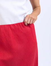 Elm Lifestyle II ELENI Skirt - cranberry