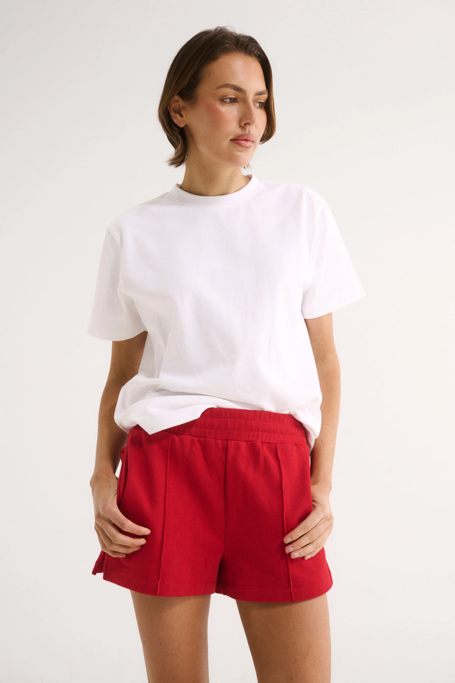 PRIMI II PERCY TRACK SHORT - RED
