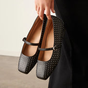 Frankie4 II Hepburn Black Stud - Black