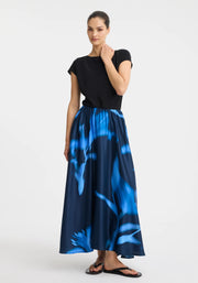 Morrison II XANDER Skirt - blue print