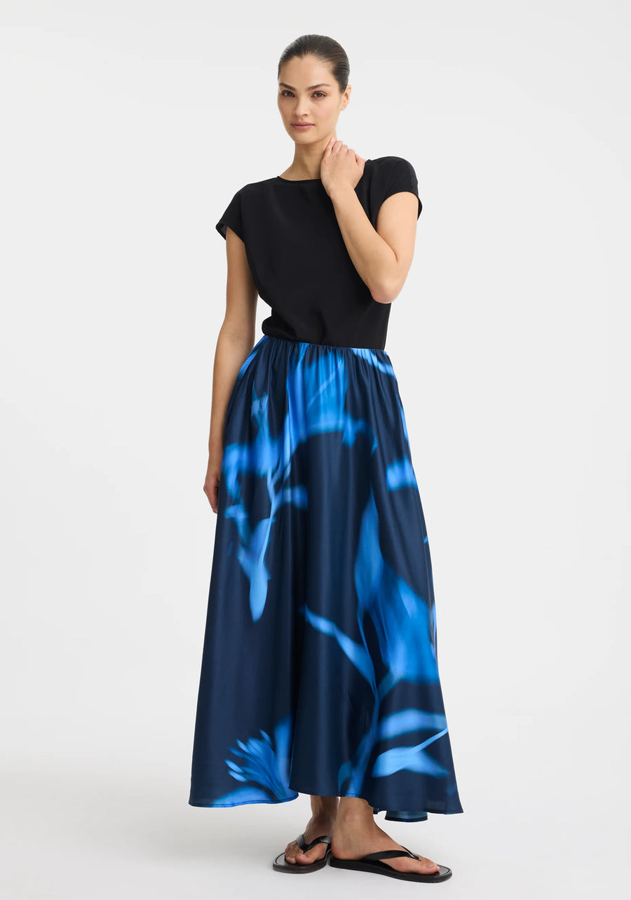 Morrison II XANDER Skirt - blue print