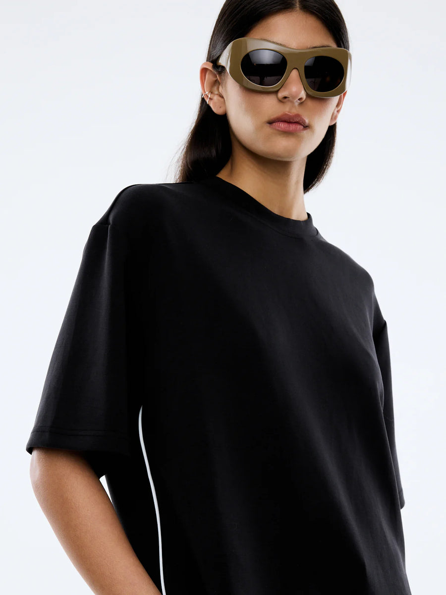 Ena Pelly II SARAH Oversized Tee - vintage black