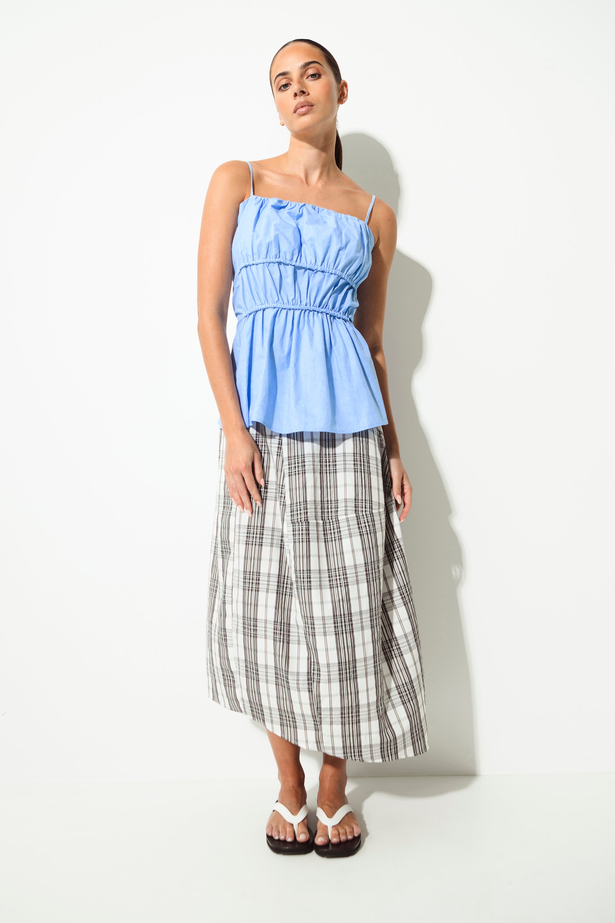 Lounge The Label II SKIRT NOTRE - Frame Black/White