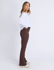 Foxwood II LUXE RIB PANTS - Coffee
