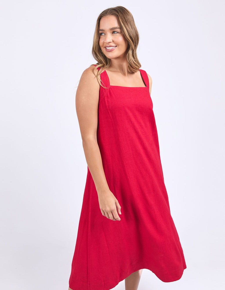 FOXWOOD II LOURDES Dress - Crimson