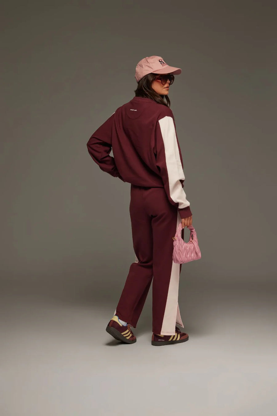 ARAMINTA JAMES II SAINT Germain Knit sweatshirt - Red Wine