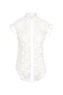 Levanzo Lace Shirt - White