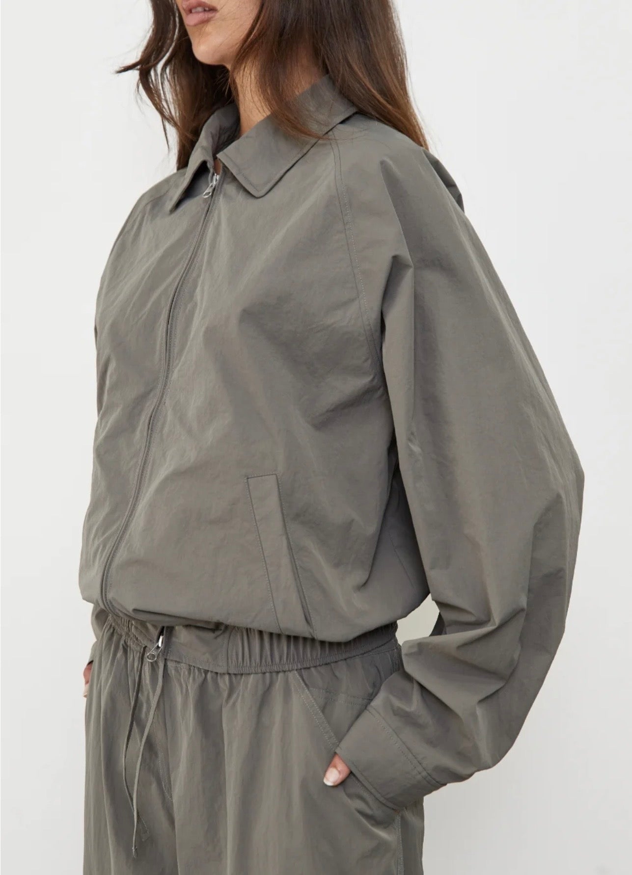 Pinky & Kamal II BOMBER JACKET - Ash