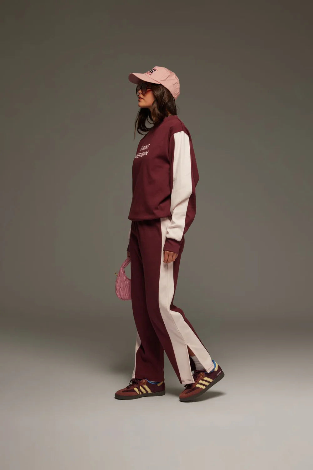 ARAMINTA JAMES II SAINT Germain Knit sweatshirt - Red Wine