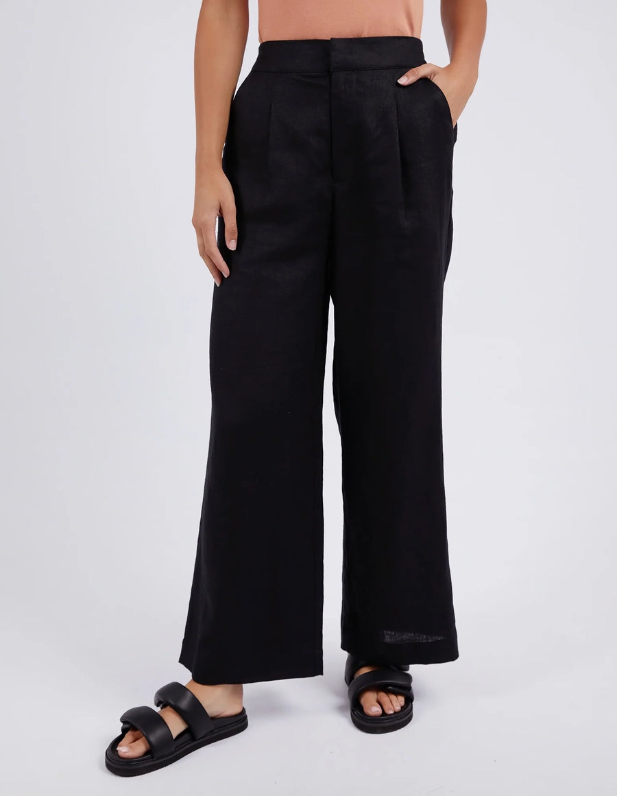 Foxwood II ELINA Wide Leg Pant - black