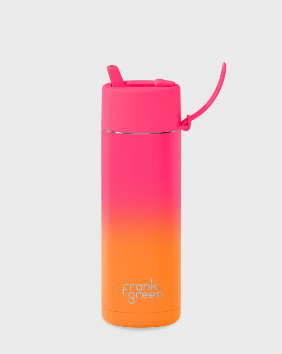 frank green II 20oz Gradient FLIP bottle - summer sunset