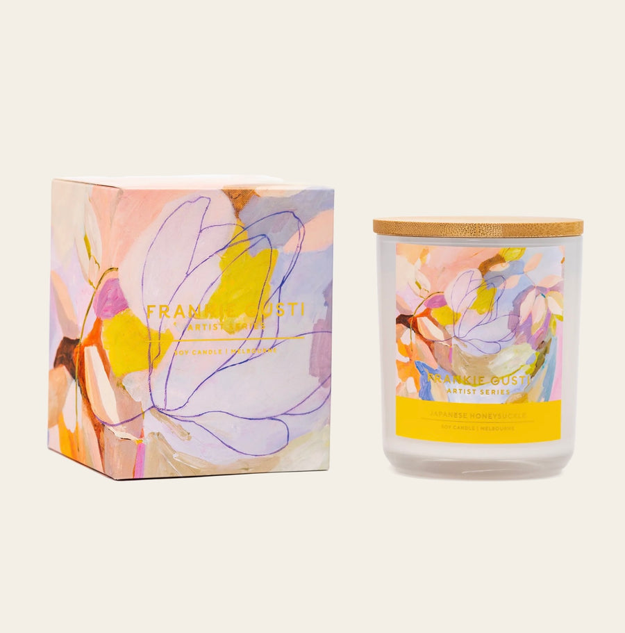Frankie Gusti II JAPANESE HONEYSUCKLE Candle