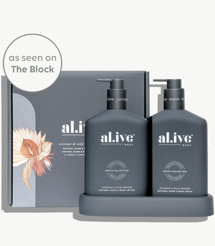 al.ive II Duo WASH & LOTION - Coconut & Wild Orange