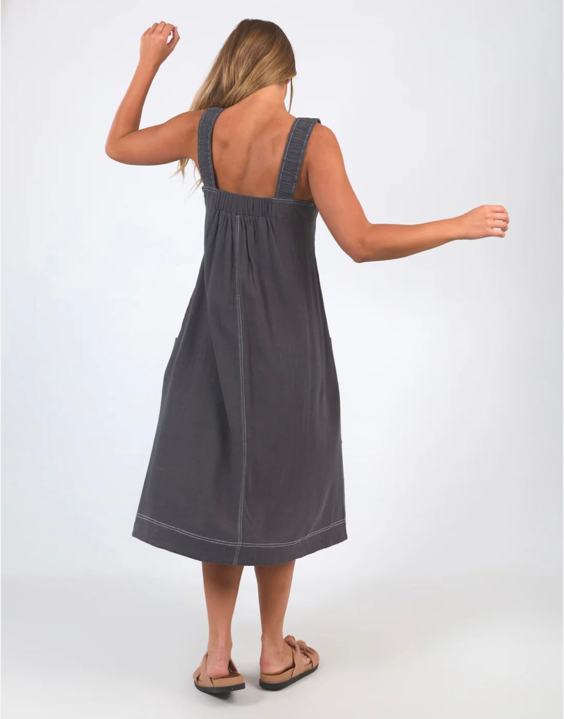 Foxwood II SAGE Dress - charcoal