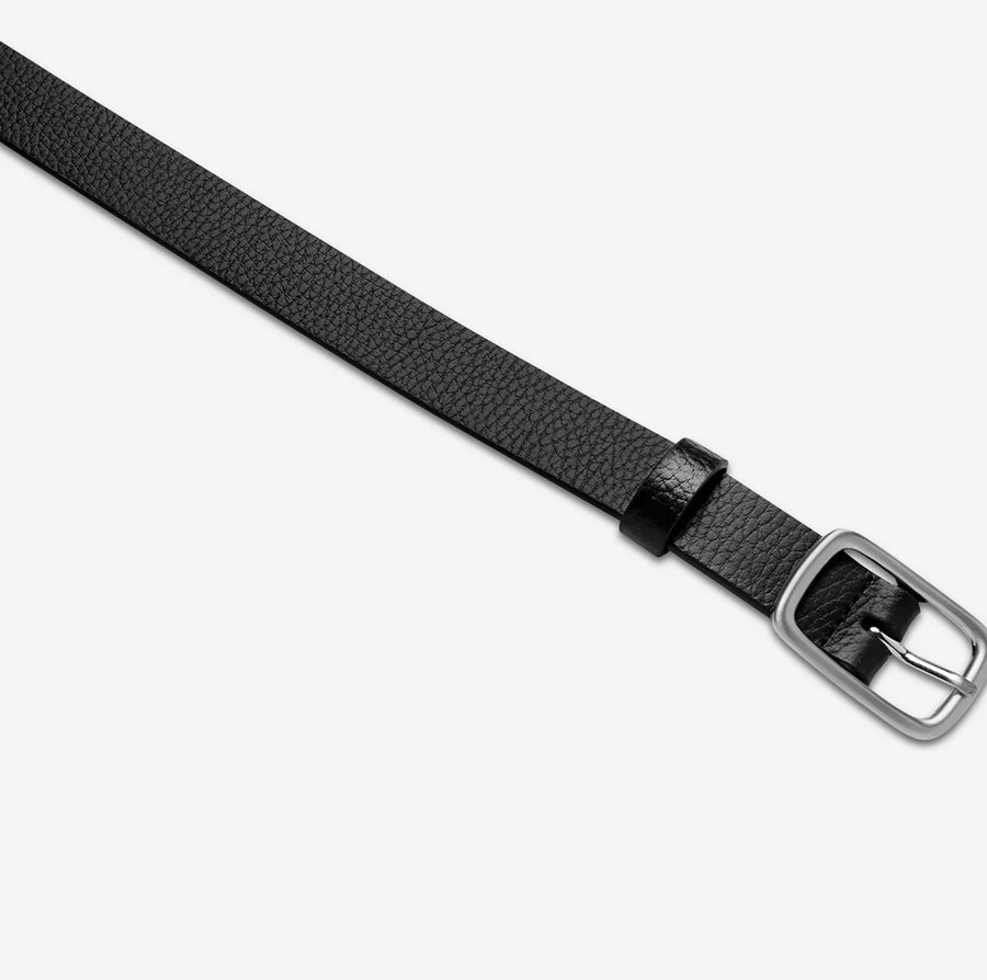 Status Anxiety II NOBODY’S Fault Belt - black/silver