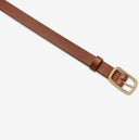 Nobody’S Fault Belt - Tan/Gold