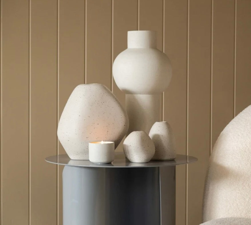 NED Coll II PEBBLE Vase - natural mix