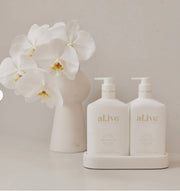 al.ive II DUO WASH & LOTION + Tray - Mango & Lychee