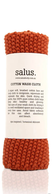 Salus II COTTON WASH Cloth - Terracotta