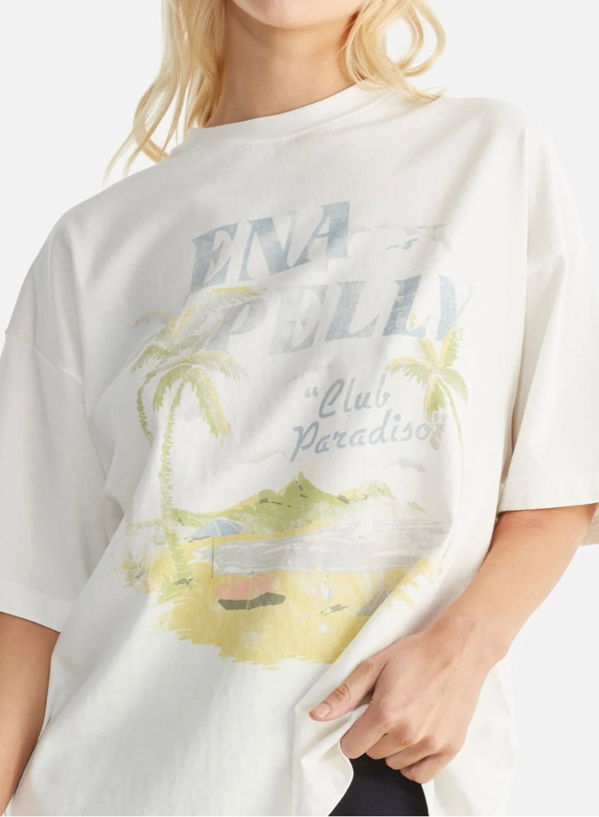 Ena Pelly II ELLE OVERSIZED Tee - Paradiso Print