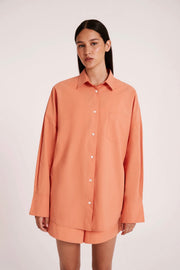 Nude Lucy II SIGRID Poplin Shirt - watermelon