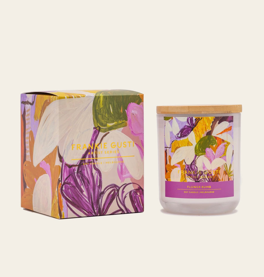 Frankie Gusti II FLOWER BOMB Candle