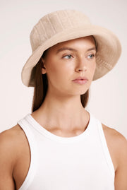 Nude Lucy II Terry BUCKET Hat - natural