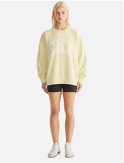 Ena Pelly II LILLY Oversized College Sweater - buttermilk