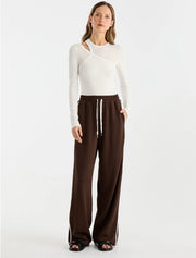 ENA Pelly II PARKER Track pant - chocolate