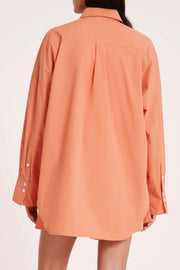 Nude Lucy II SIGRID Poplin Shirt - watermelon