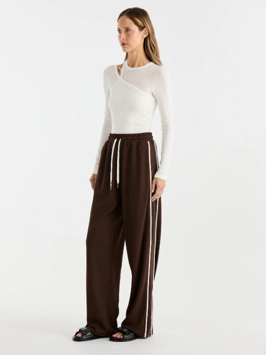 ENA Pelly II PARKER Track pant - chocolate