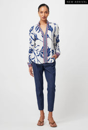 Oncewas II PAVILLION Shirt - palm print