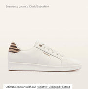 FRANKIE4 II JACKIE Chalk/zebra print