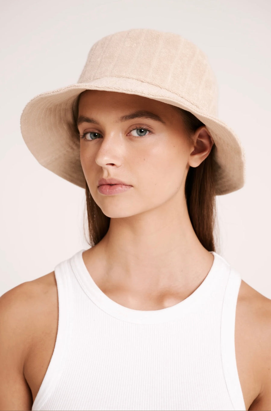Nude Lucy II Terry BUCKET Hat - natural