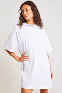 Cassie Tee Dress - White