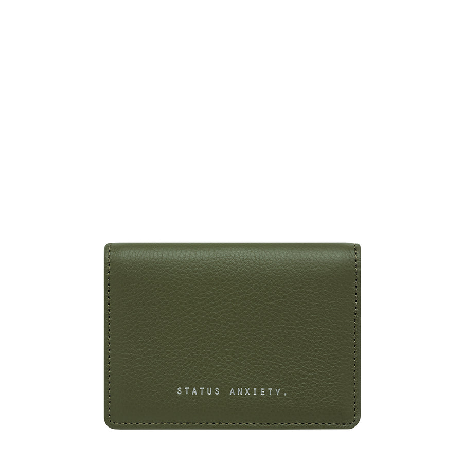 Status Anxiety II EASY DOES IT wallet - khaki