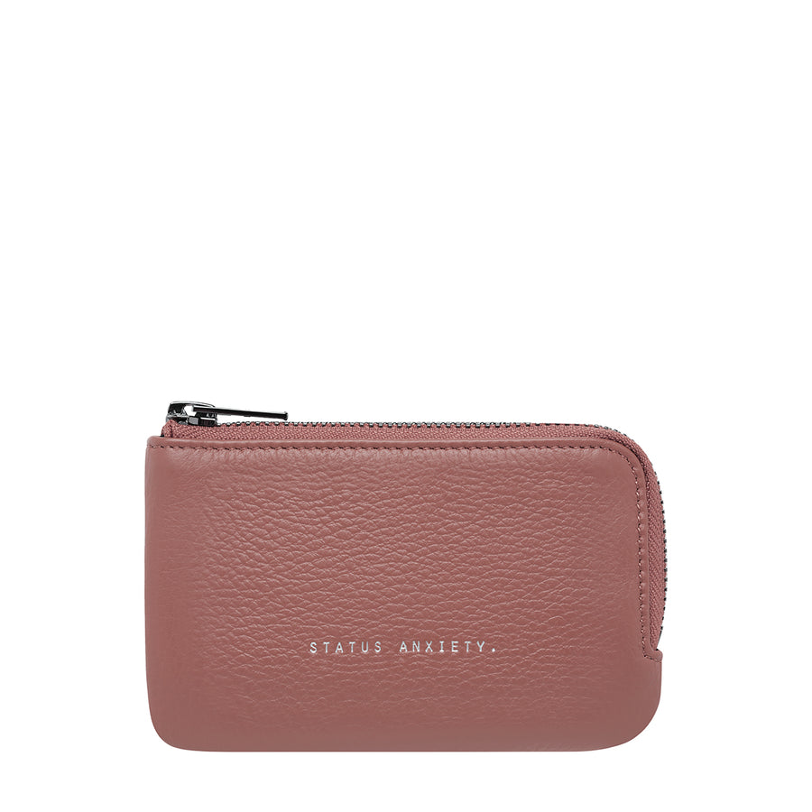 Status Anxiety II LEFT BEHIND wallet - dusty rose